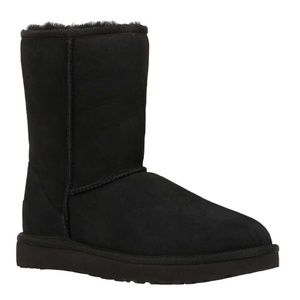 UGG Womens Classic II Black Short Boot NEW